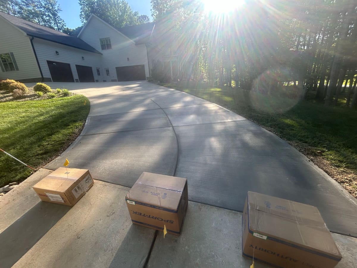 Local Driveway Co Concrete Driveway Repair project in Hickory, North Carolina (Catawba County) — 4000 PSI commercial-grade concrete, expansion joints, professional broom or smooth finish.