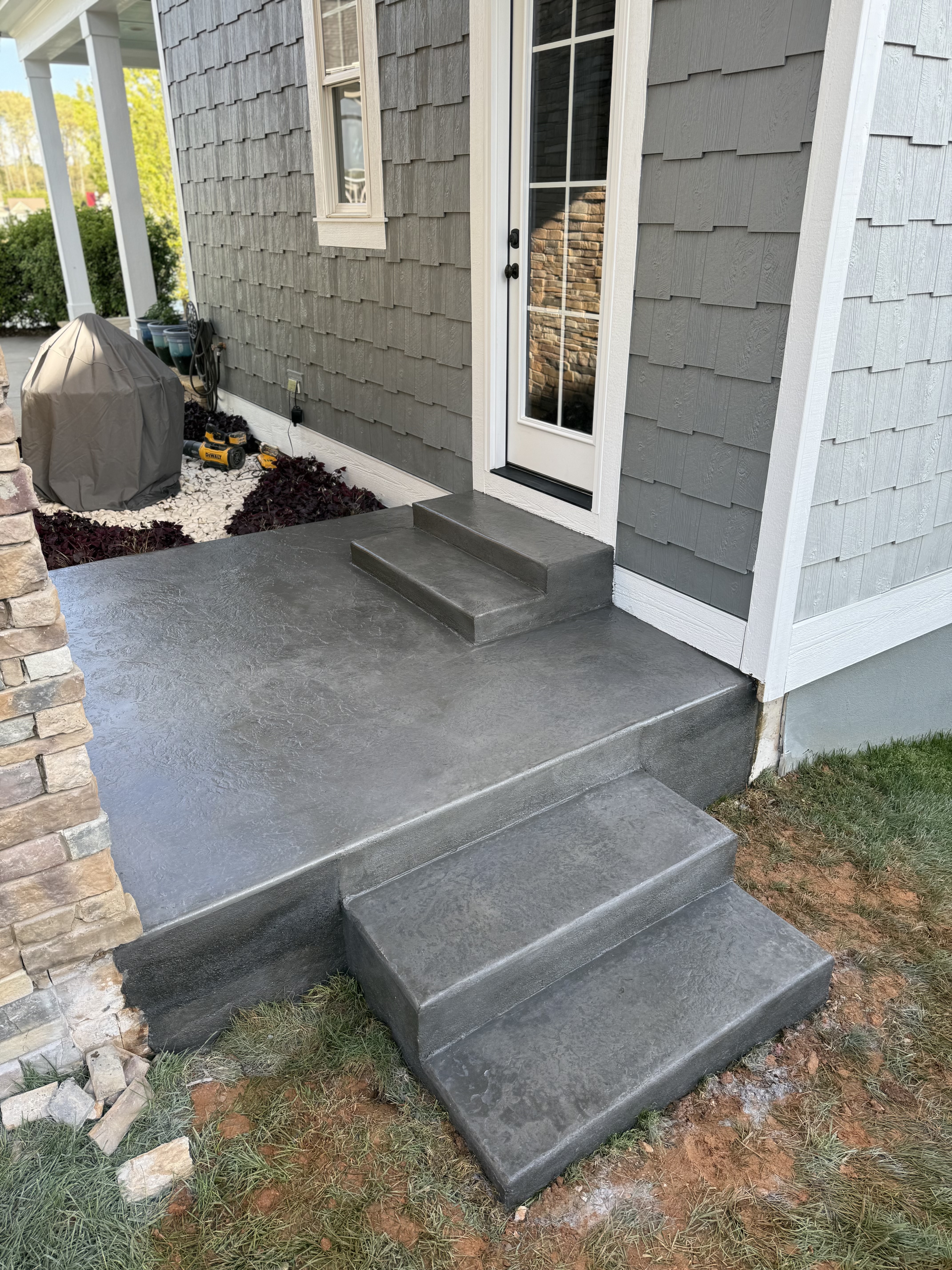 Stamped Driveway